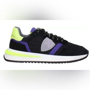 Black and Neon Sneakers